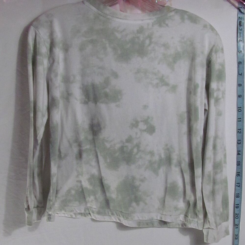 *2/$10*baby yoda long sleeve tee green tye die sz kids XL GUC - Picture 3 of 3